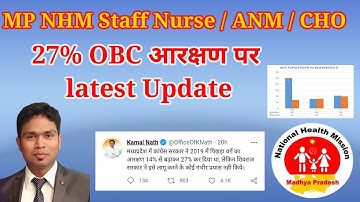 #27%OBCReservationMp #Census2011 #KamalNath  Reservation to 27% latest update #NHM #MPJOBS #MPNHM