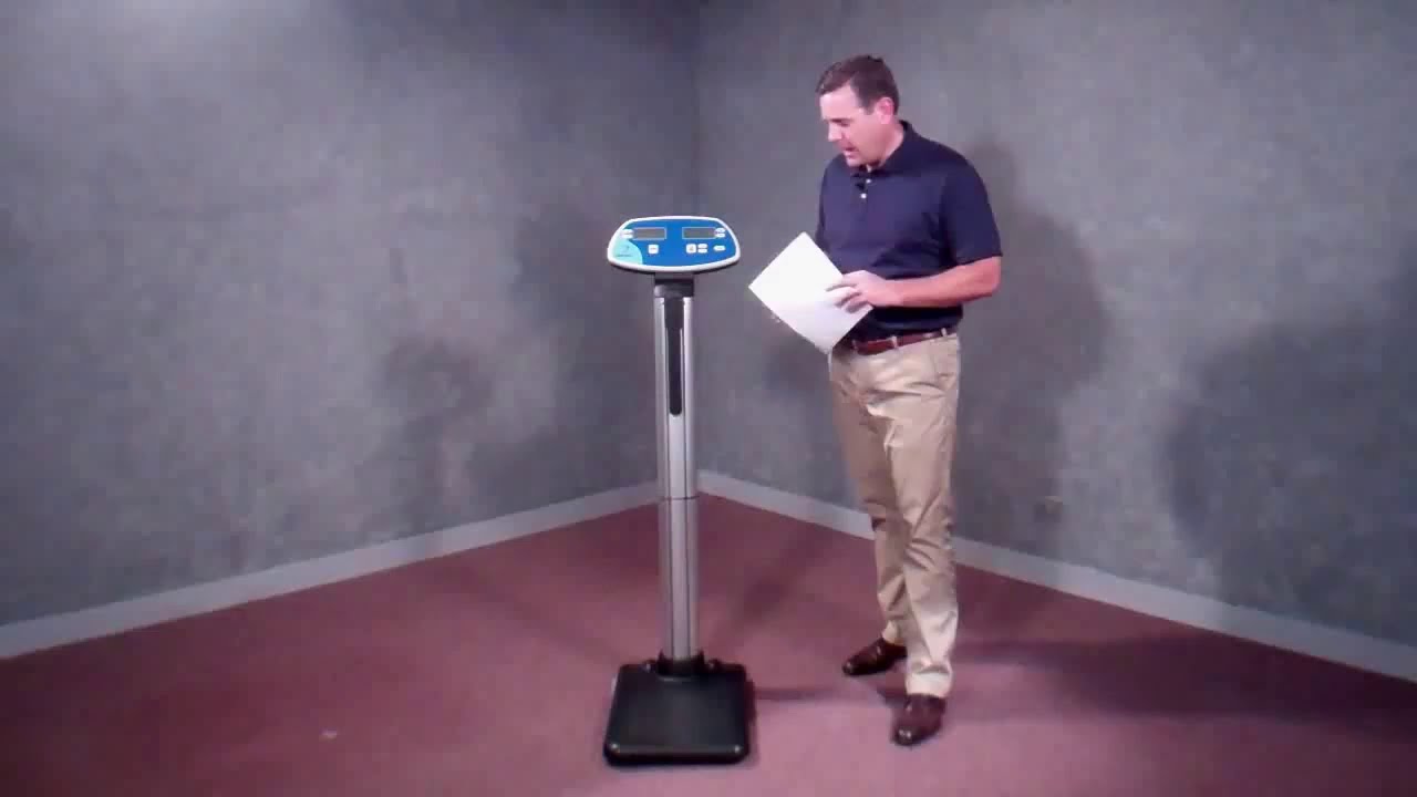 Doran DS5100 Reading the Height Rod - YouTube