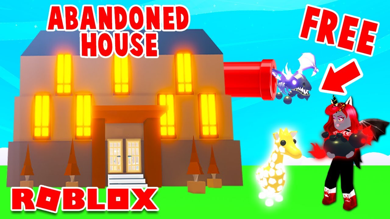 This Abandoned House Gave Away FREE LEGENDARY PETS In Adopt Me! (Roblox
