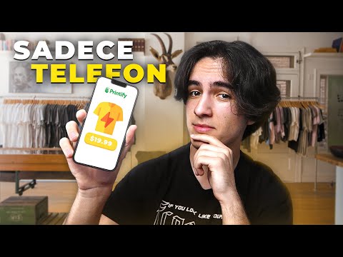 Telefondan Print On Demand Yapılır Mı? (Tişört Tasarla Para Kazan)