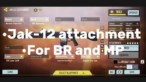 JAK-12 ATTACHMENTS FOR MP AND BR. AYAW NYO TAPON KO TO