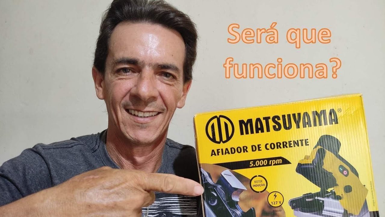 POCREATION Afiador de motosserra, gabarito leve e portátil para motosserras  elétricas (azul)