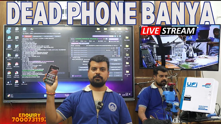 UFI Box Live Programming First Time _ Complete Step-by-Step Guide in Hindi_Urdu #emmc #viralreal💕😍