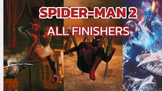 Spider-Man 2: All Finishers