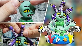 How to make CALA MARIA from the game CUPHEAD 🧜🏻‍♀️🐙🐍 Clay Tutorial 🧜🏻‍♀️🐙🐍