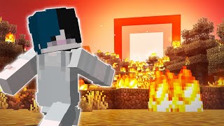 Minecraft Güneş Kıyametinde 100 Gün Hayatta Kaldım