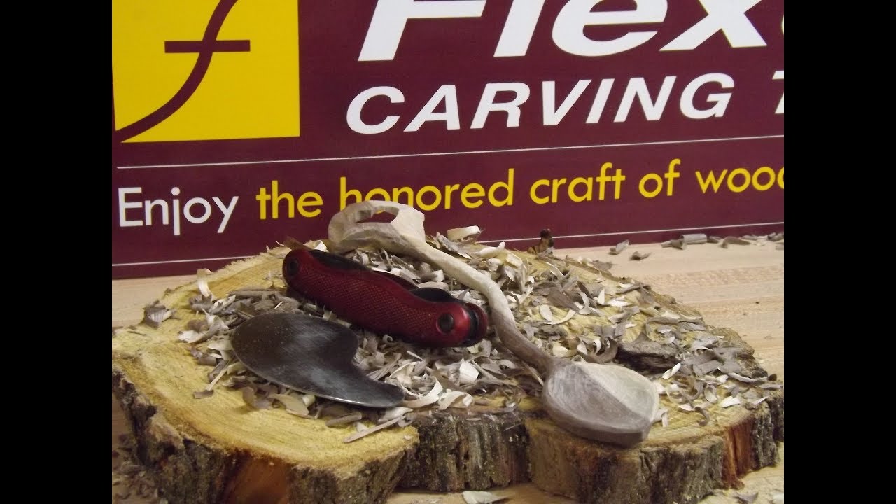 Flexcut Tools for Carving Spoons [Woodworkers Institute] 