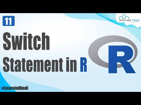 Switch Statement in R Programming (In Hindi) | R Programming Tutorial for Beginners #11