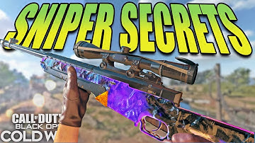 Cold War Secrets for Snipers! (Get STRONG Aim Assist & Scope in FASTER) Black Ops Cold War Sniping