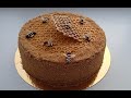 Как украсить торт медовик
