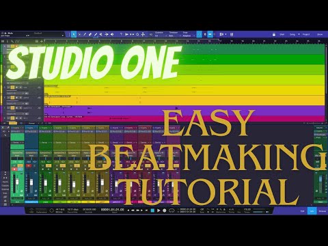 How To Make A Simple Beat In Studio One Easy Music Production Tutorial 
