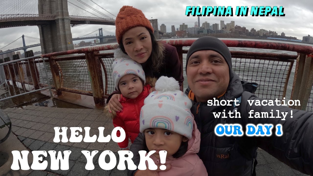 MAMASYAL TAYO SA  NEW YORK! FAMILY SHORT VACATION DAY1