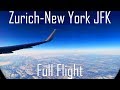 FULL FLIGHT | Zurich to New York JFK | B767-300ER | American Airlines | AA65
