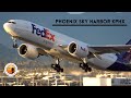 4k plane spotting phoenix sky harbor airport aircraft identification