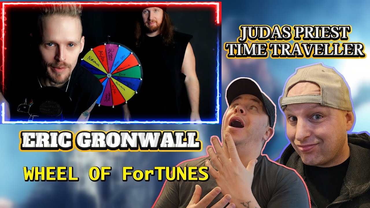 Erik Grönwall Wheel of forTUNES Reaction |Time Traveller Judas Priest 🤘