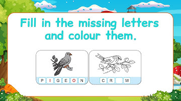 Pre-Primer EVS Lesson | Every Page Explained for Kids | evs for kids | Complete the letters & colour