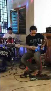 jem menjamming di kampung...pinjam gita org...