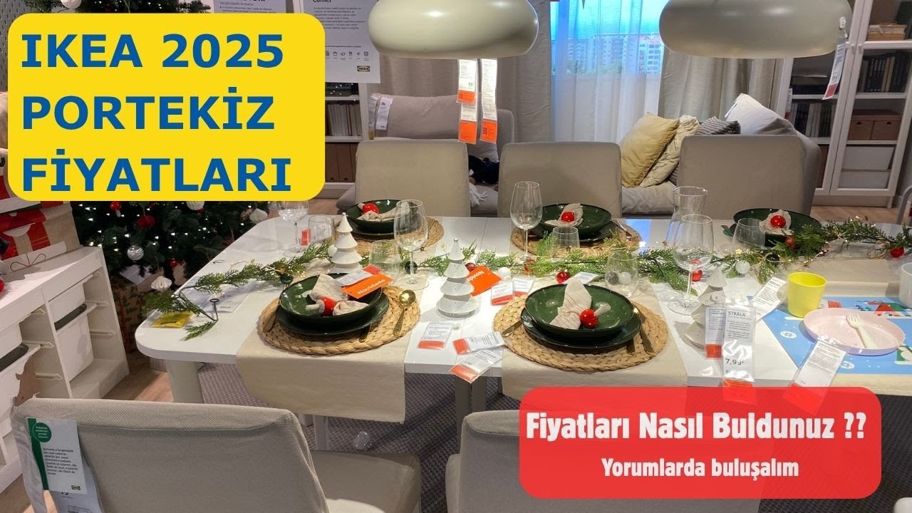 Portekiz IKEA Gezi Vlogu (Lizbon) | 2025 Güncel Fiyatlar ve Yeni Ürünler 🇵🇹