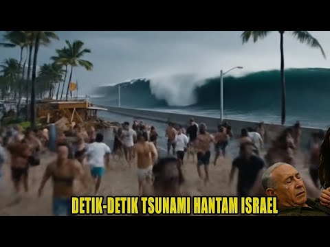 NUCLEAR MISSILE CREATES TSUNAMI IN ISRAEL S SEA HUNDREDS OF THOUSANDS KILLED NETANYAHU 