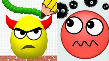 Hide Ball vs Draw To Smash  - MAX LEVEL Gameplay Walkthrough (Android,iOS) NEW UPDATE