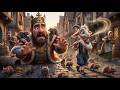 Thousands of Rats Took Over the City Until a Mysterious Flute Player Appeared | Mama Toons