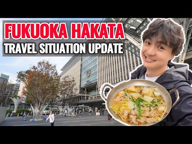 (2023 Autumn) Kyushu Fukuoka Travel Situation Update from Hakata, Tenjin, Nakasu, Canal City Ep. 438 class=