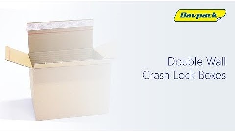Double Wall Crash Lock Boxes | Davpack