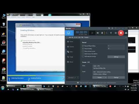 I am installing win 7 enterprise but it rans out of storage :(