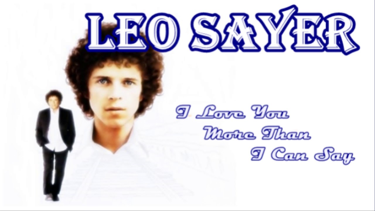 Love You More Than I Can Say / Leo Sayer (with Lyrics &번역) - YouTube