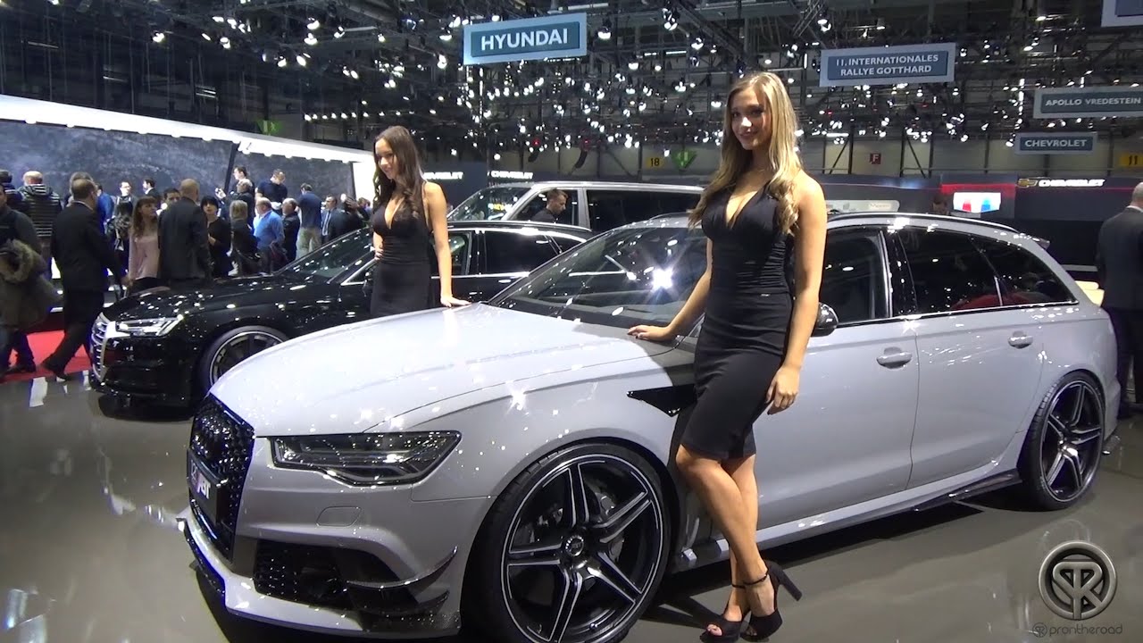 2016 Abt Audi Rs6 Avant  Two Pretty Girls - 2016 Geneva -8250