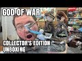 GOD OF WAR COLLECTOR'S EDITION UNBOXING!!! STONE MASON EDITION FOR PS4