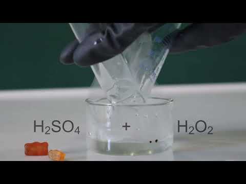 137HG Auflösen von Filterpapier in Piranhasäure / Peroxymonosulfuric Acid / Ácido Peroxosulfúrico
