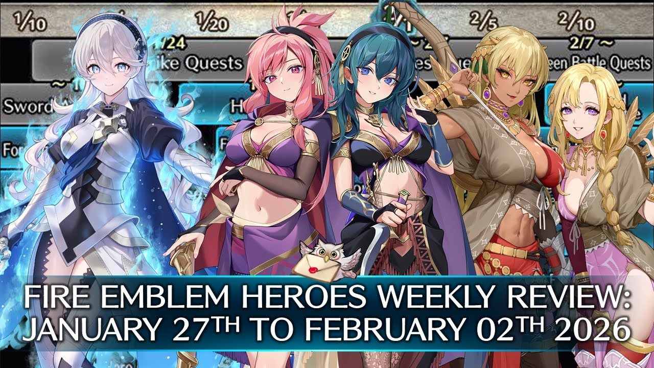 Fire Emblem Heroes Weekly Review: January 27TH to February 02TH