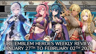 Fire Emblem Heroes Weekly Review: January 27TH to February 02TH, 2026 [FEH]