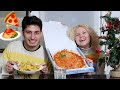 PIZZA-TÉSZTA MUKBANG MÁRKKAL I Hogy jöttünk össze? Együttélésünk nehézségei