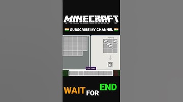 how to make water bucket in Minecraft 🌍 #shorts