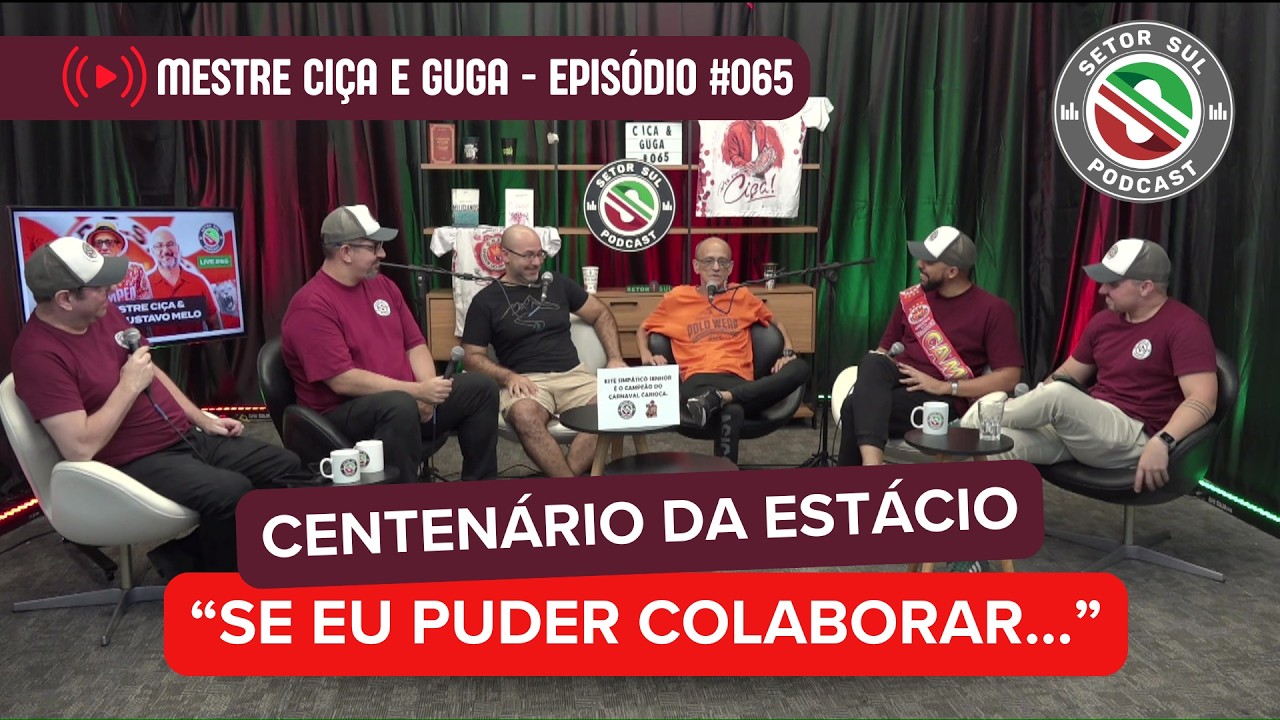 CRIA DA ESTÁCIO, MESTRE CIÇA REVELA QUE IRÁ TENTAR AJUDAR A ESCOLA