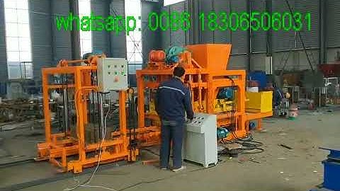 QTJ4-25C concrete block making machine