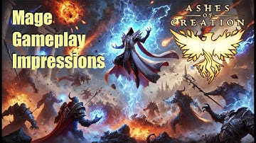 Ashes of Creation - Mage Gameplay Impressions - Alpha 2