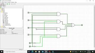 How to create a 4 to 1 multiplexer using Logisim