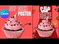Create a Delicious Cupcake Ad Poster in Canva | Easy Design Tutorial 🧁