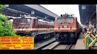 Chennai to Howrah by Coromandel Express | Full Journey Highlights behind WAP4 with ICF Rakes