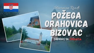 Vožnja kroz Slavoniju: Požega, Velika, Orahovica, Našice i Bizovac (Hrvatska, 30.07.2023)