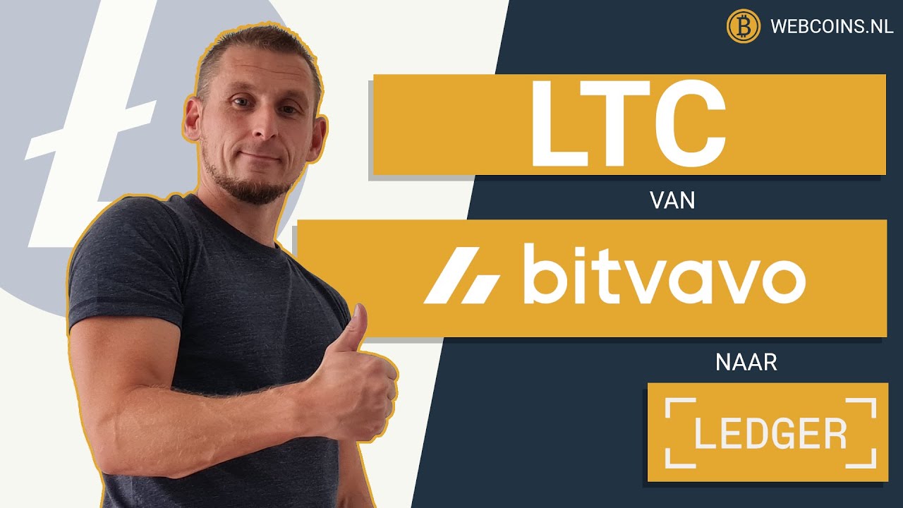 Litecoin (LTC) verzenden van Bitvavo naar een Ledger Hardware Wallet