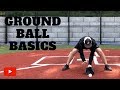 How to Field a Ground Ball for Beginners