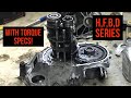 How to disassemble an H22 transmission!!!