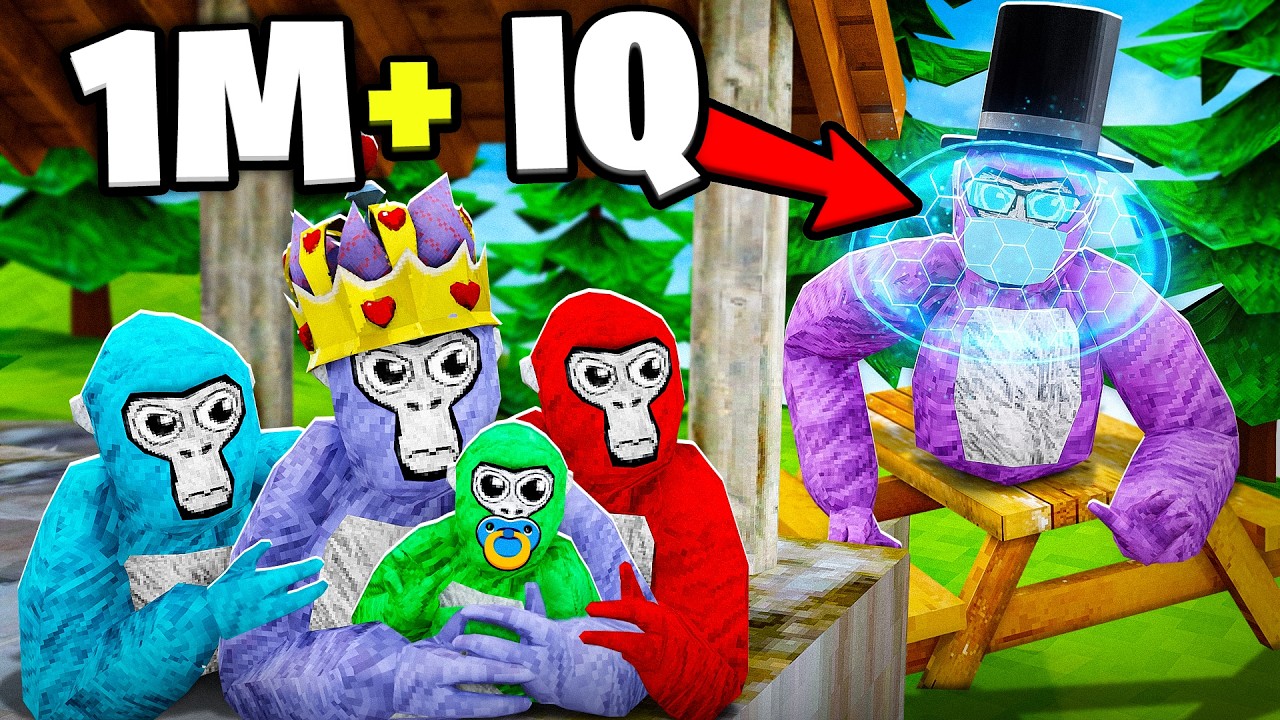 The Smartest Gorilla Tag Player HUNTED My FAMILY!