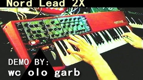 Nord Lead FX / sound design / creepy movie