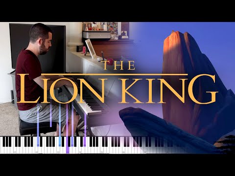 Sunrise at Pride Rock (Piano Solo With Tutorial)