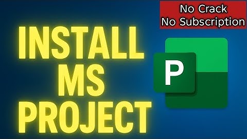 Download en installeer Microsoft Project in 2025 [geen crack, geen abonnement]